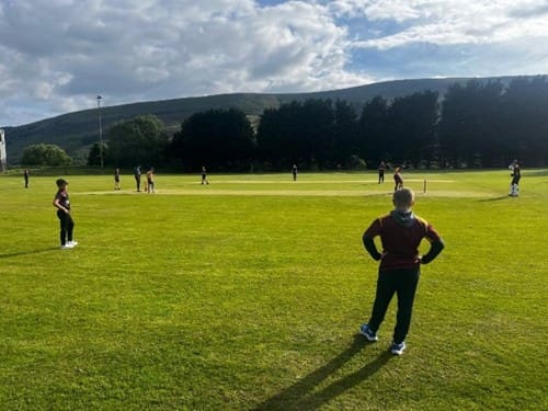 Blaina community sports club celebrates five years with pavilion remodel