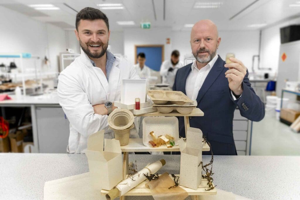 Seaweed packaging from North Wales turning tide on plastic pollution