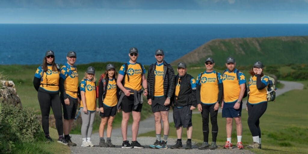 Local housebuilder raises over £72k for Marie Curie