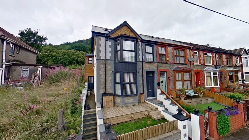 Unexpected delights of a completely renovated South Wales valleys terraced house