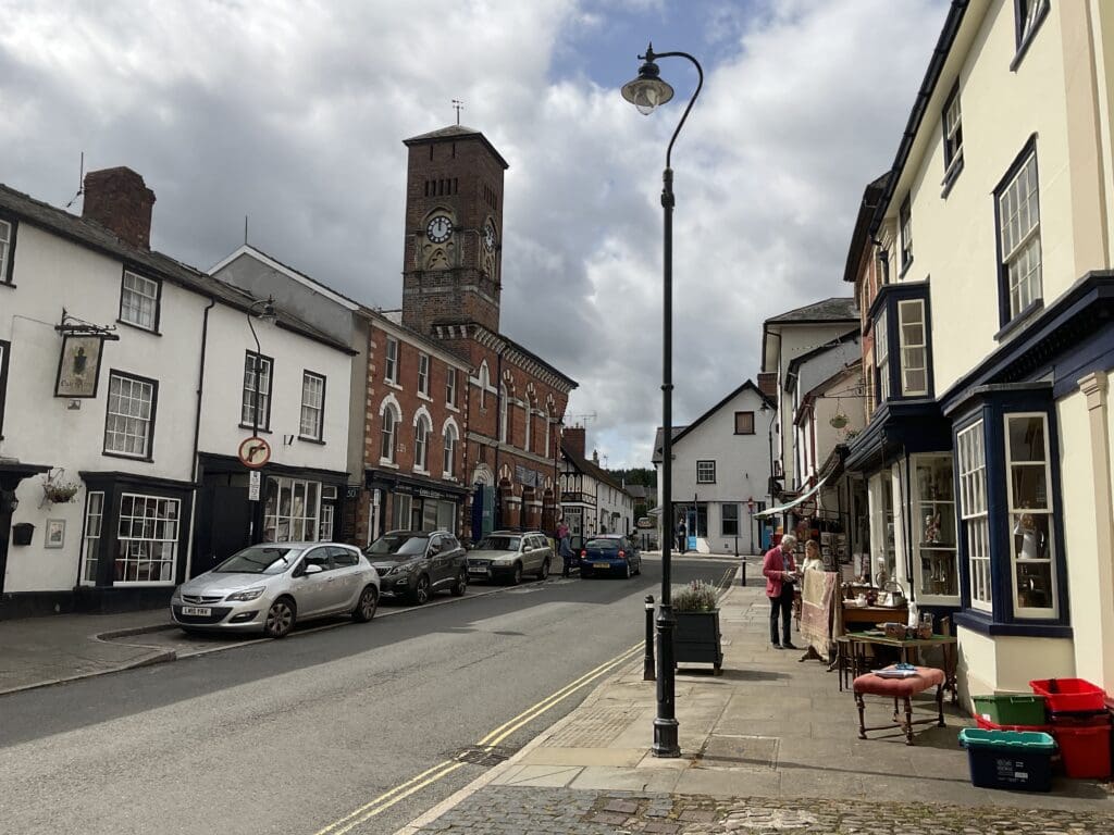 Presteigne town centre is getting a makeover