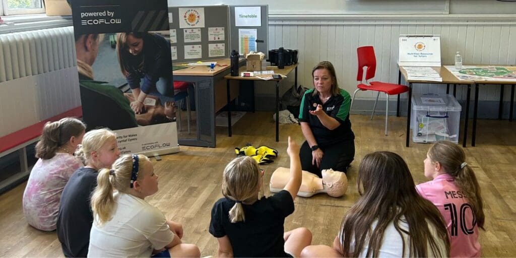 St John Ambulance Cymru receives funding to boost first aid training