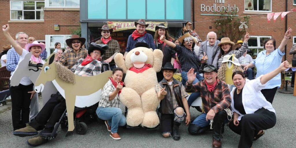 Wrexham care homes get a taste of American wild west