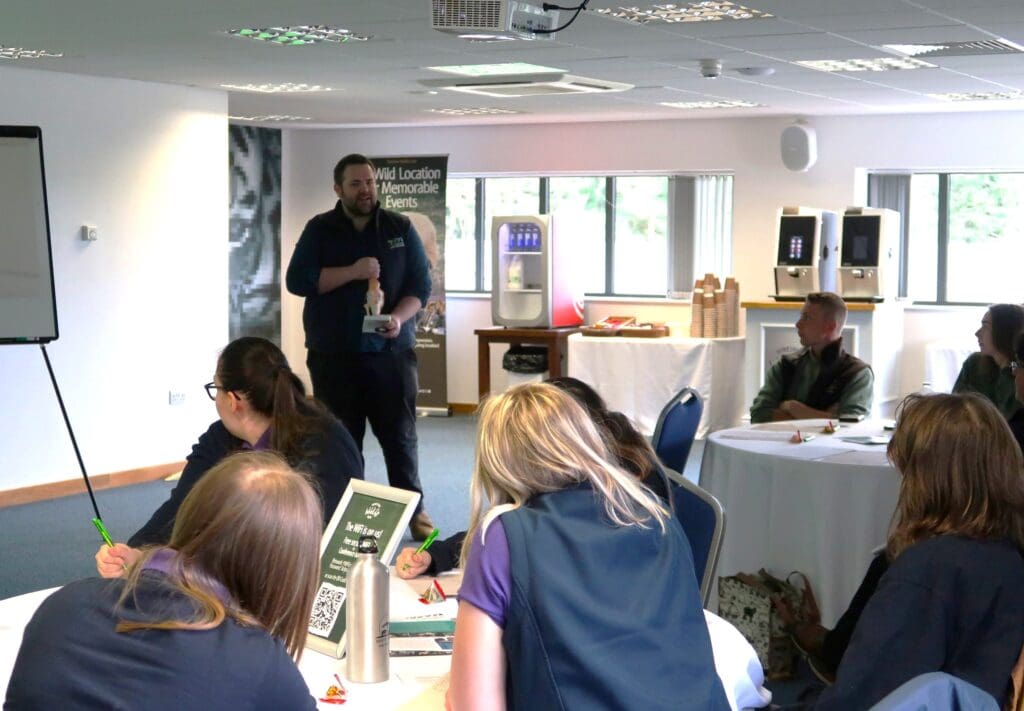 Animal therapist holds lameness workshop for zookeepers at popular wildlife park