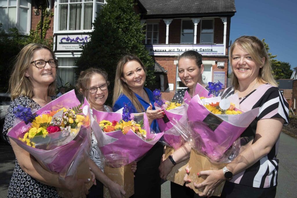 Marvellous quartet of staff celebrate 20 years of loyal service