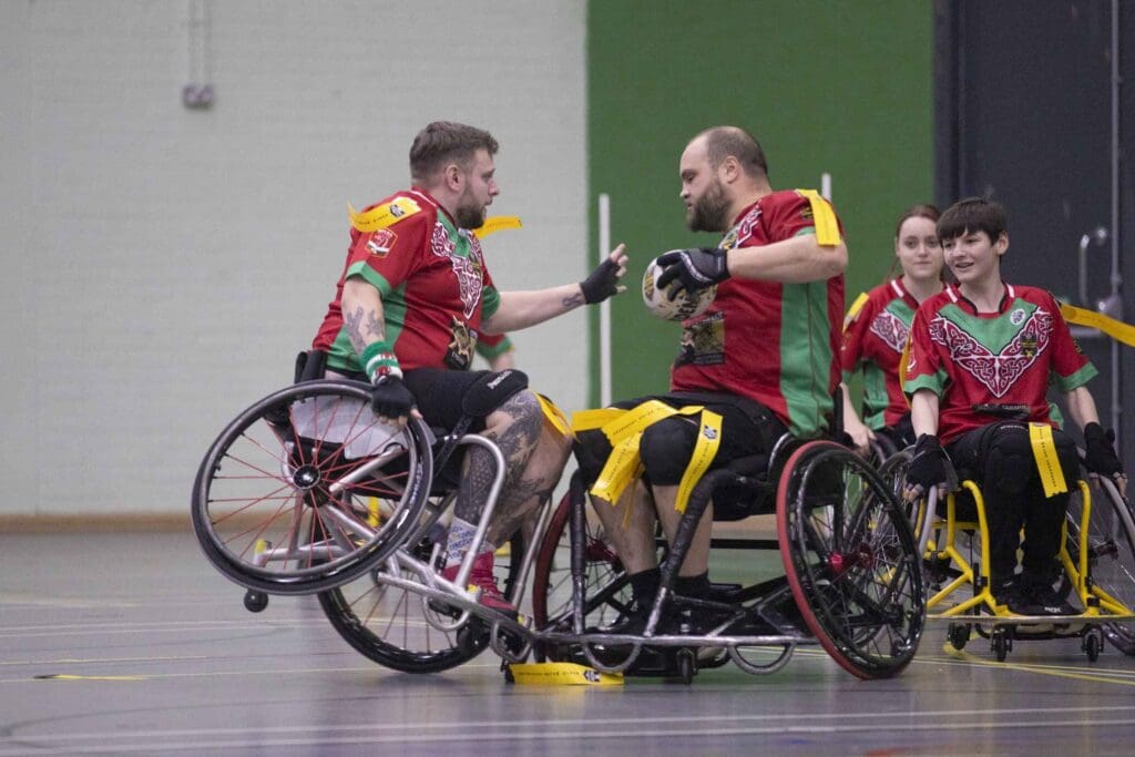 Heartbroken Harry finds love in wheelchair rugby and plays for Wales