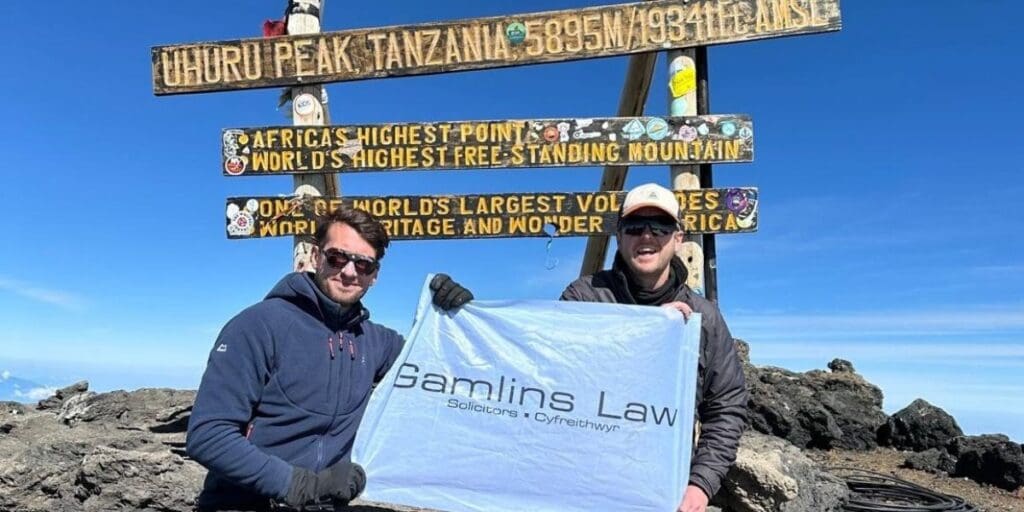 Gamlins Law duo conquer Kilimanjaro