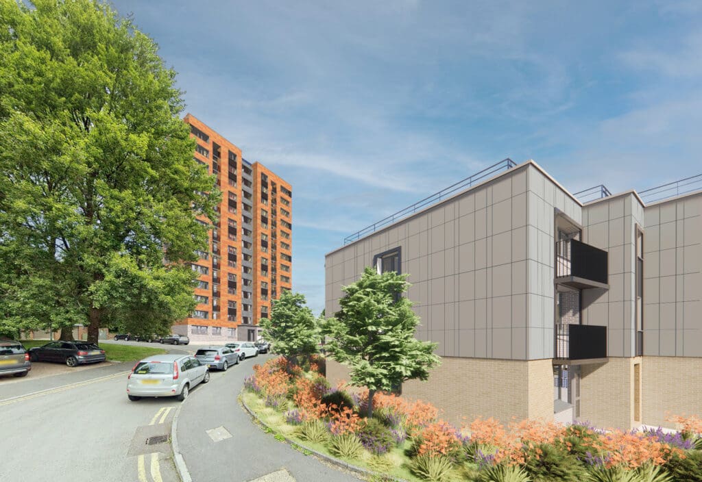 Makeover planned for Swansea city centre flats