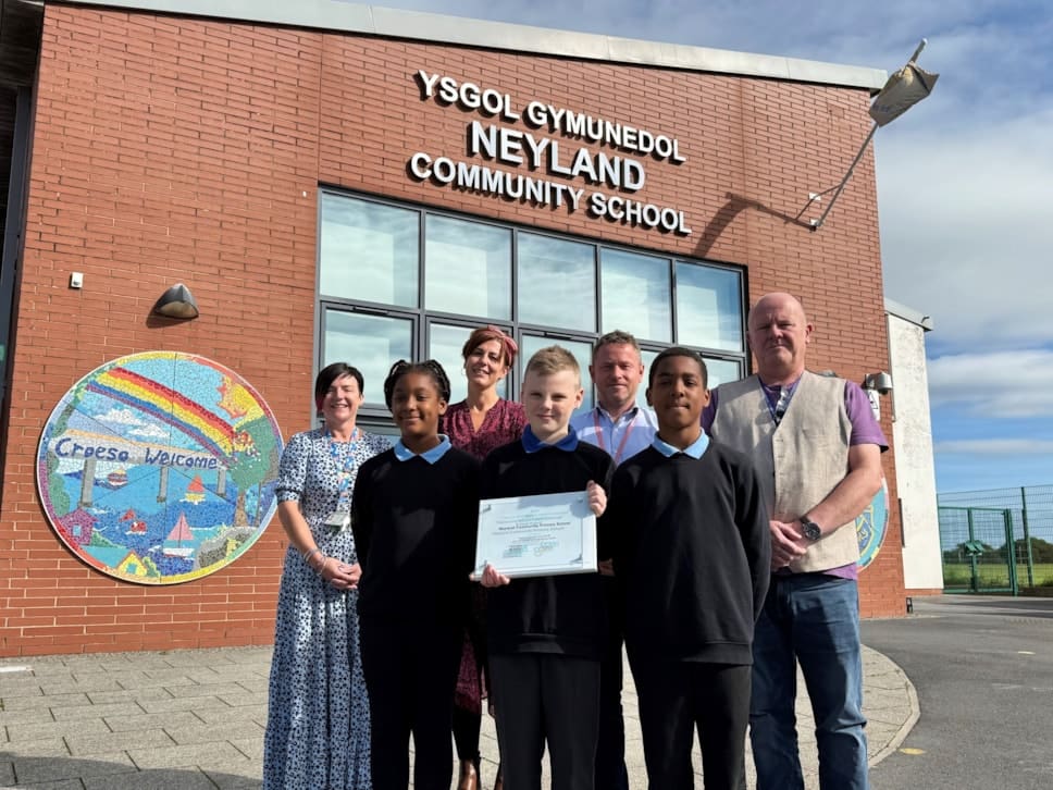 Neyland Community School rewarded for work on mental health and trauma