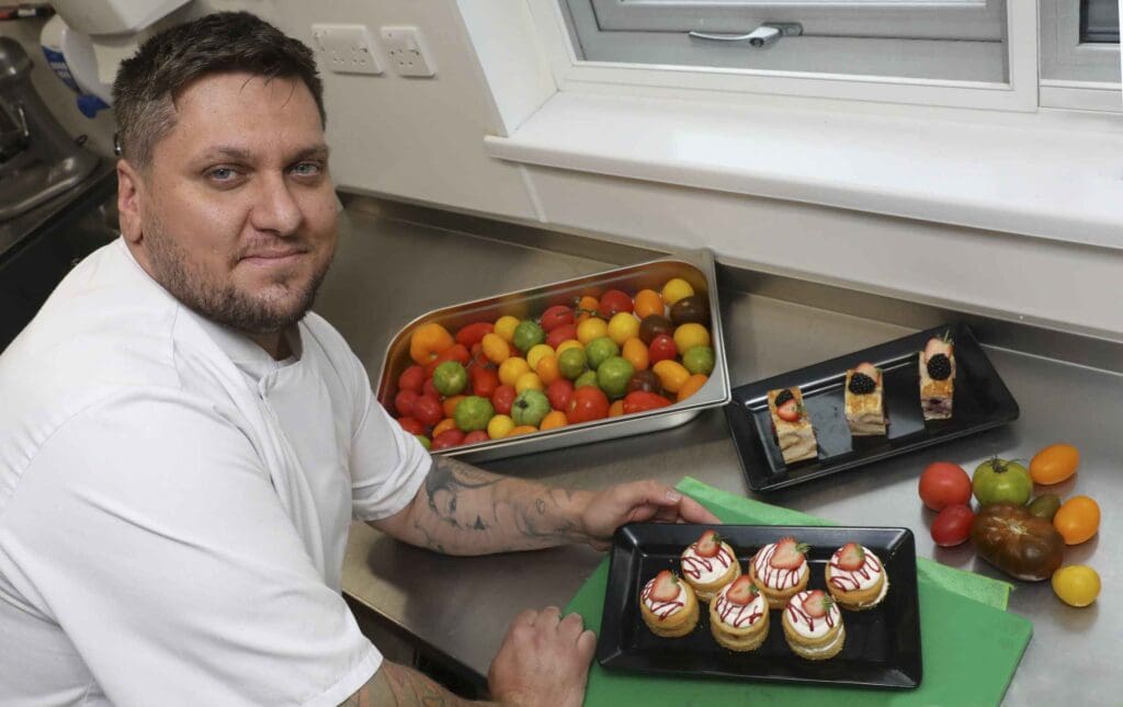 Chef Kyle gives care home dining a Michelin-star makeover