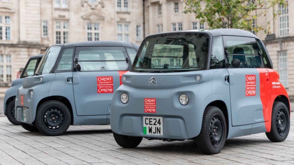 Cardiff University launches new EV fleet in drive for Net-Zero