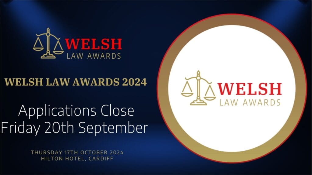 Welsh Law Awards 2024 issues final call for entries