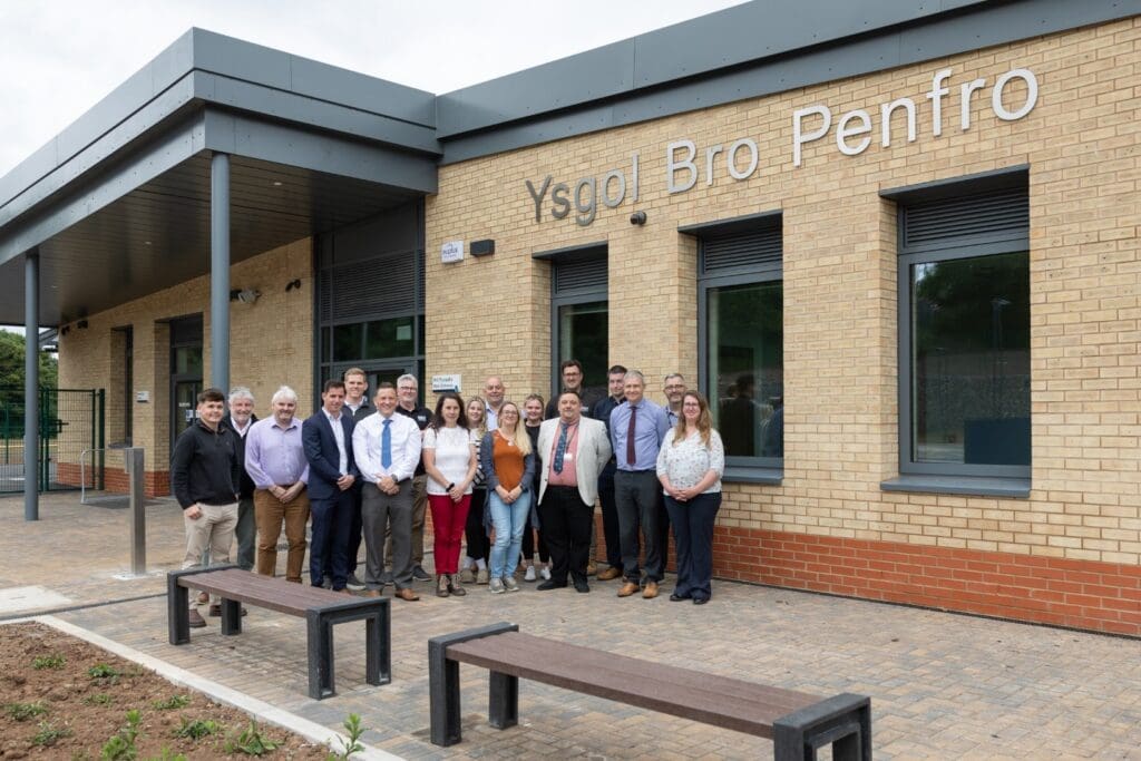 Ysgol Gymraeg Bro Penfro opens its doors to pupils for the first time