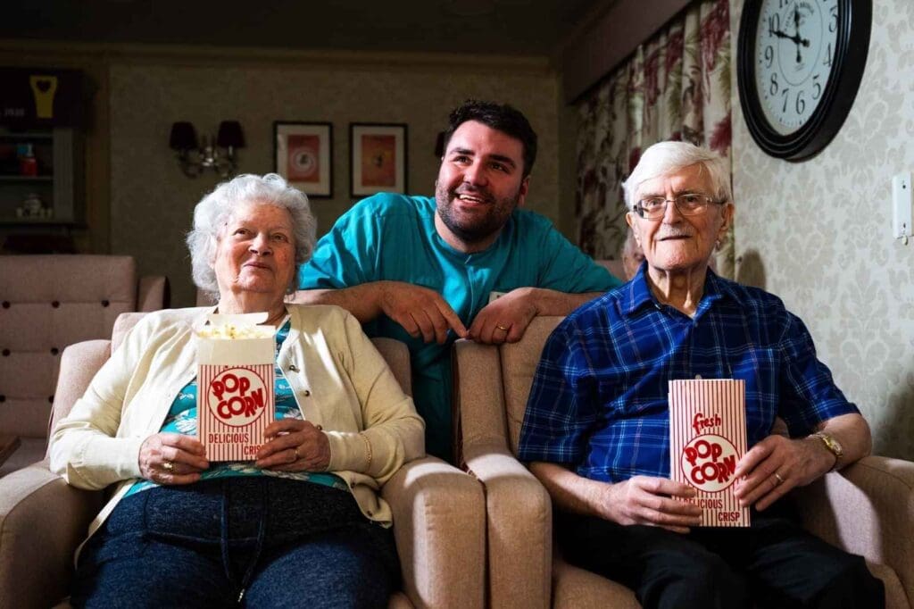 Lights, camera, action! Cardiff care home invites community to cinema club