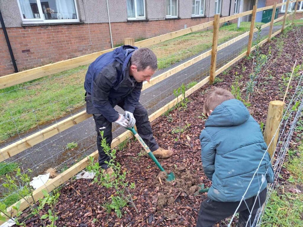 Valleys to Coast brings innovative tiny forests to Bridgend communities
