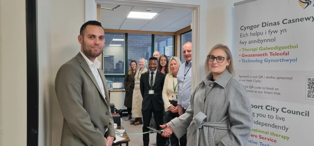 Independent living support hub moves to Newport central library building