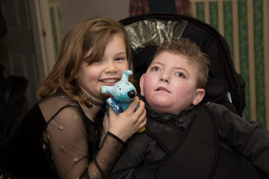 Valleys’ family set to ‘glow up’ for Tŷ Hafan’s spooky Cyfarthfa Castle fun run