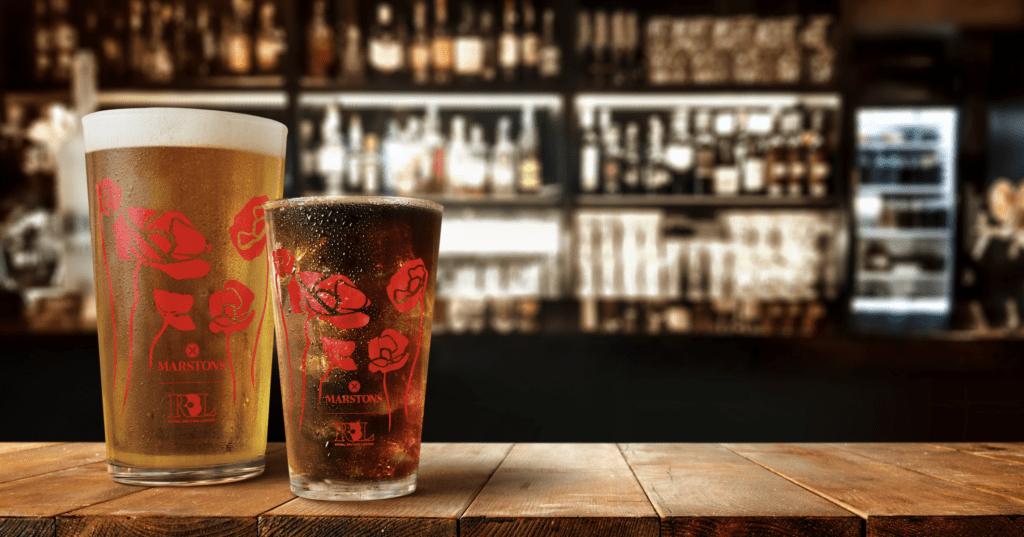 Pubs in Wales to sell limited edition glasses for Poppy Appeal