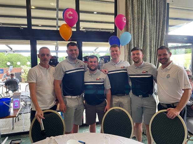 Bellway Wales golf day raises over £12,000 for Cancer Research UK