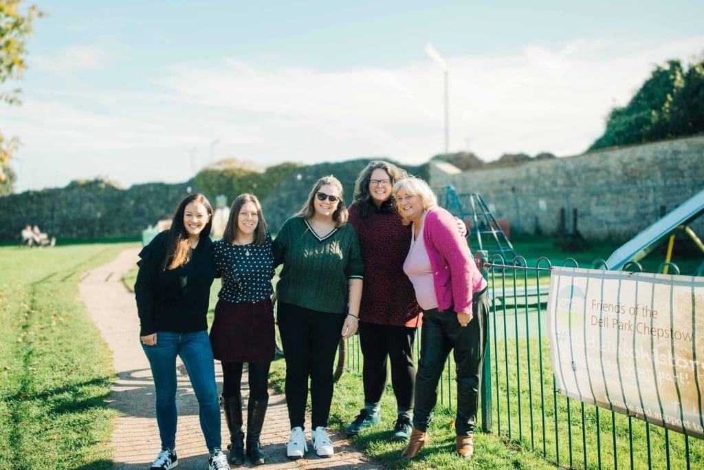 Chepstow park project in full swing with £100k National Lottery funding