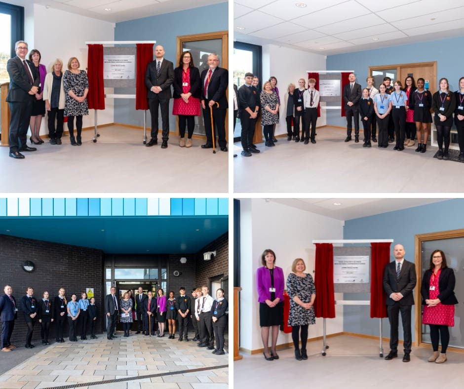Pupils enjoy brand new facilities at Bryn Celynnog Comprehensive School