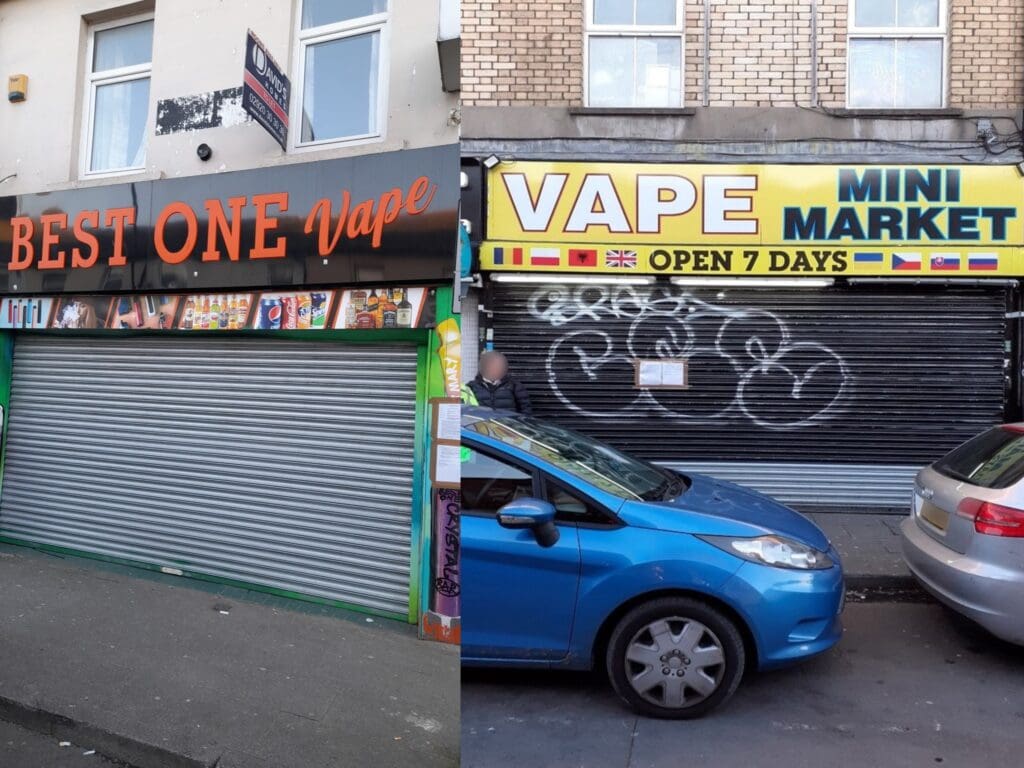 Two more shops closed for selling illegal tobacco and vapes in Cardiff