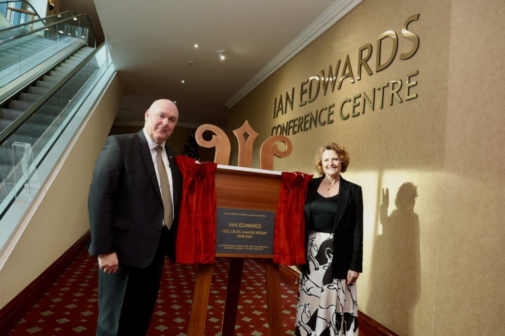 Celtic Manor renames conference centre in memory of Ian Edwards