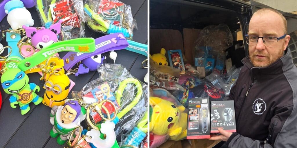 ‘Dangerous’ toys seized from city centre pop-up shop