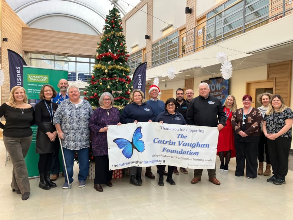 Festive spirit at business and enterprise centre supports local charities