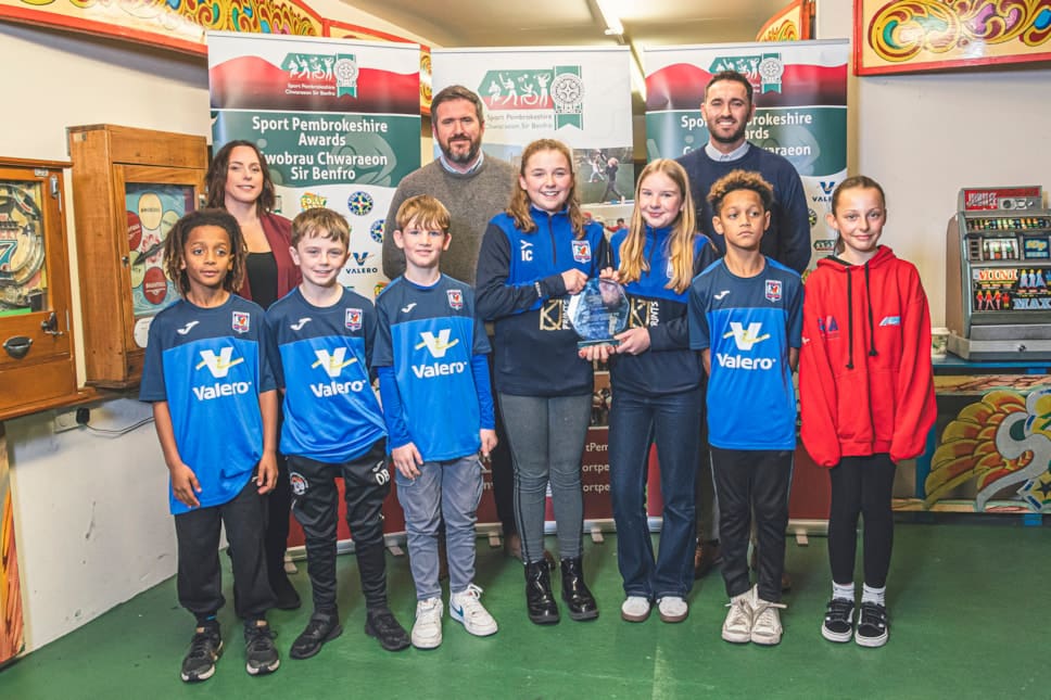 Talent, skill and dedication rewarded at Sport Pembrokeshire Awards