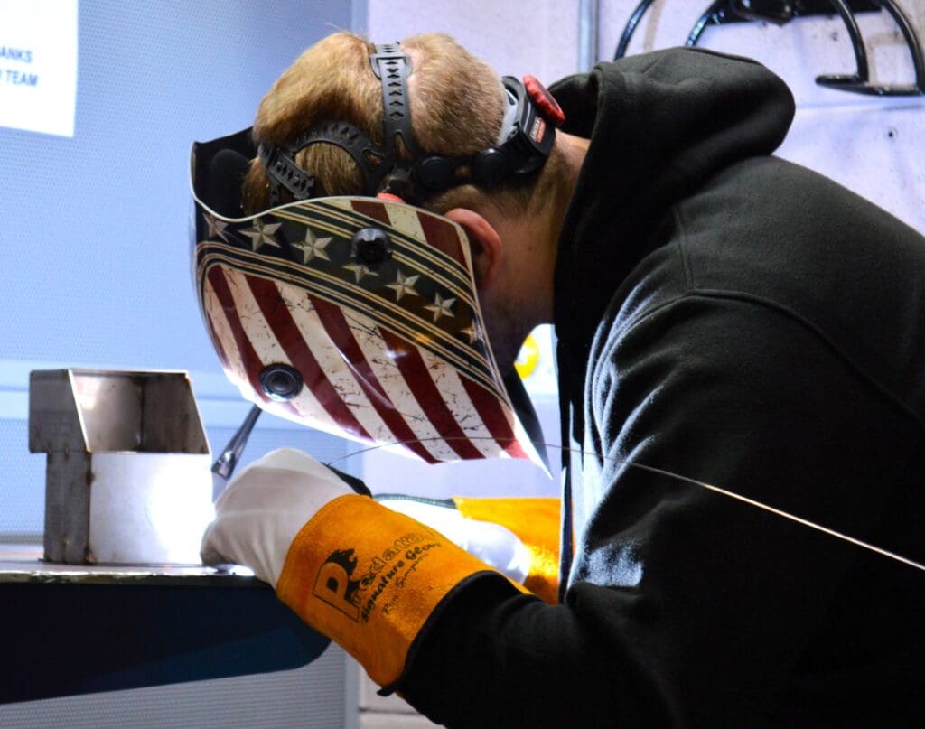 Rise in welding apprentices at top college could help meet UK demand