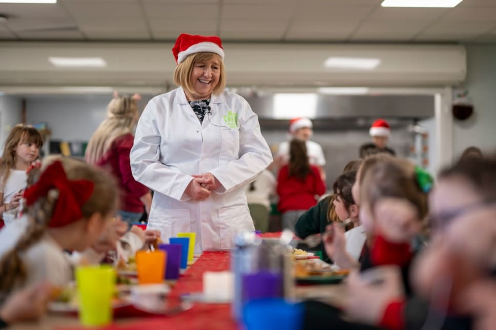 First free Christmas dinner for every child at Welsh primary schools