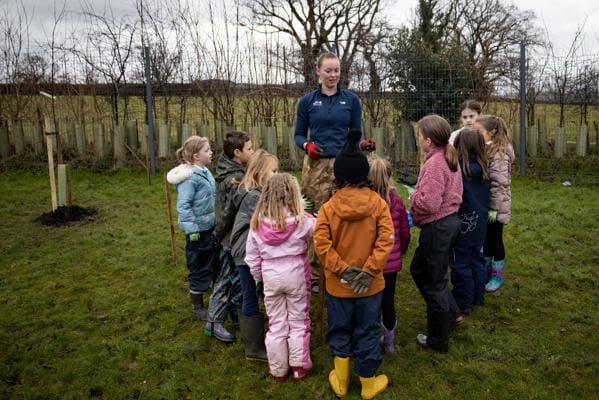 Partnership work creates new school nature haven