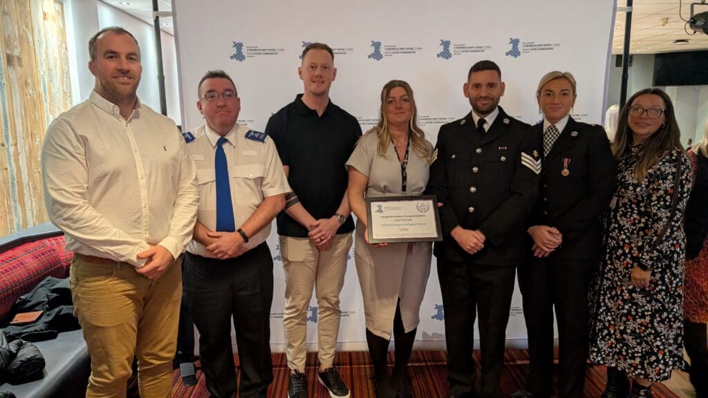 ‘Tackle after Dark’ project celebrated at Wales Safer Communities Awards