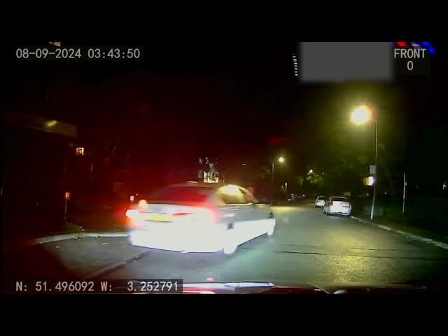 Jail for car thief who crashed while being followed by police