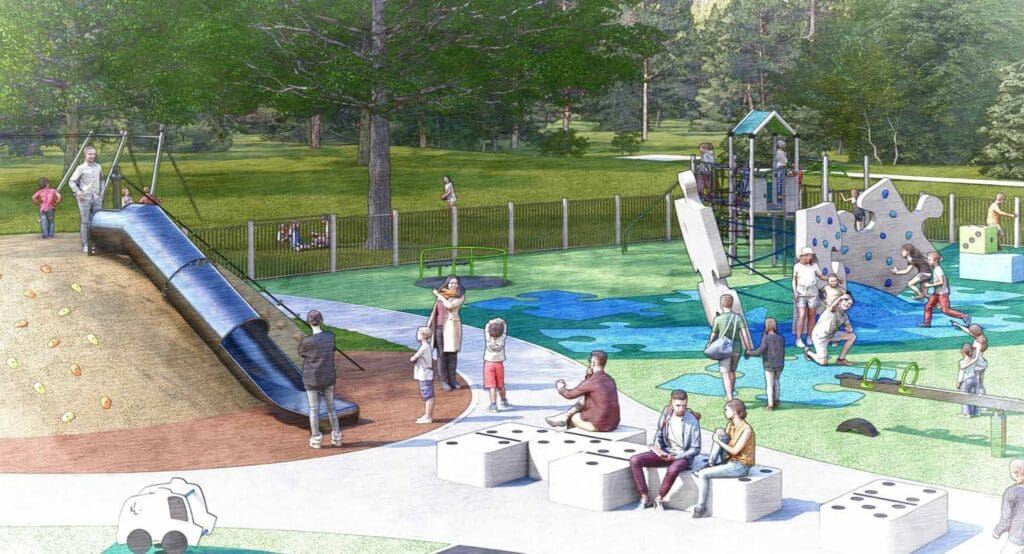 New puzzles and games-themed play area in Cardiff