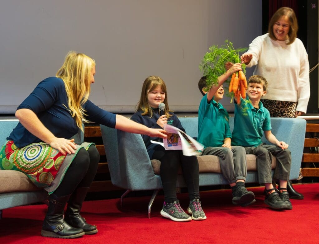 Welsh Veg in Schools project expands to Ceredigion