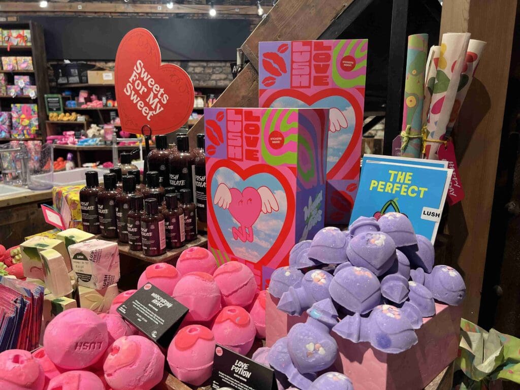Celebrate Valentine’s Day the LUSH way