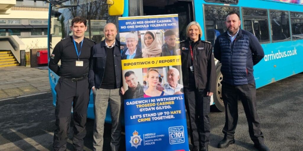Police work with Arriva buses to tackle hate crime and anti-social behaviour