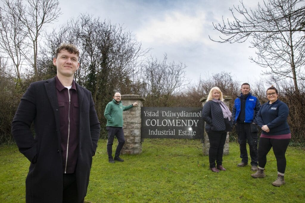 Innovative Net-Zero project transforms Denbighshire industrial estate
