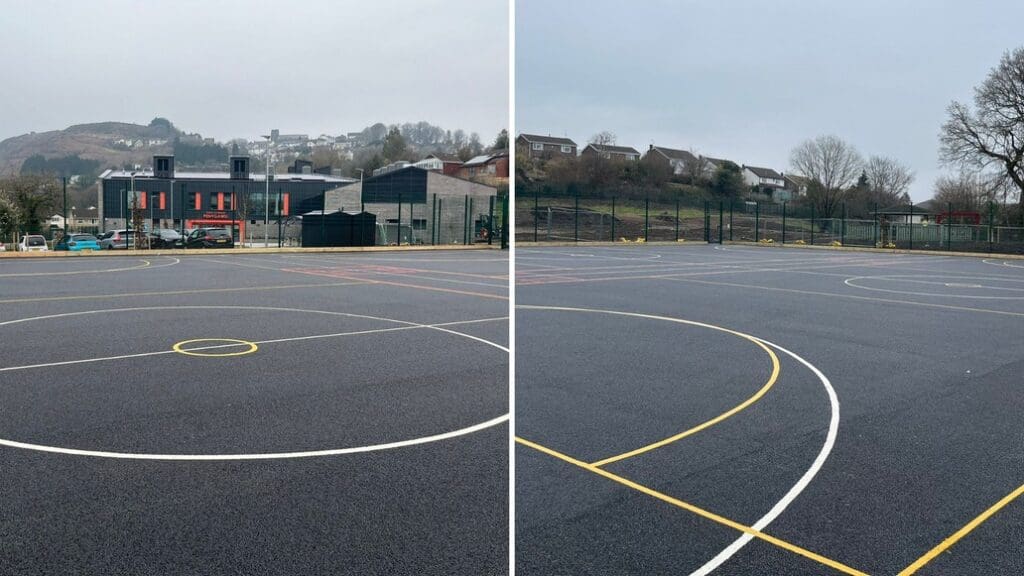 Modern outdoor spaces complete school investment in Llantrisant