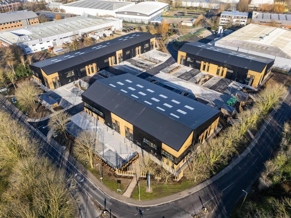 Dudley’s Aluminium celebrates completion of innovative Milton Park project