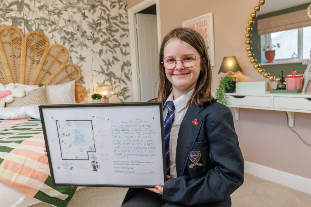 Student’s design brought to life on Taylor Wimpey development