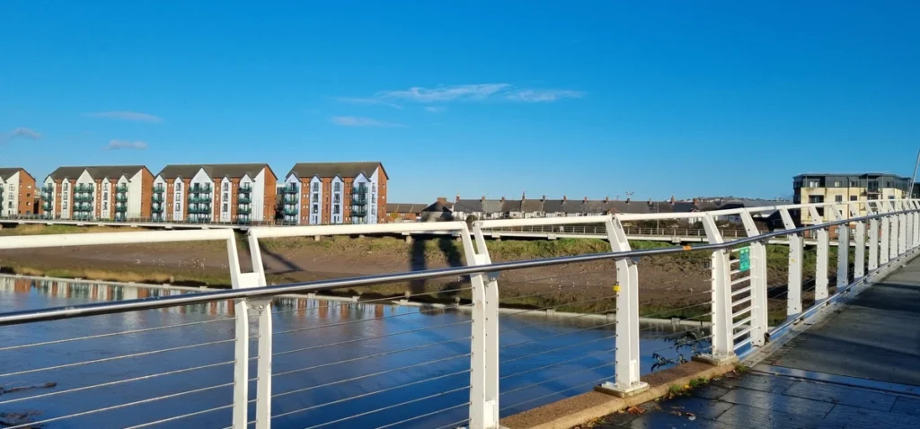 Painting to start on Newport city footbridge