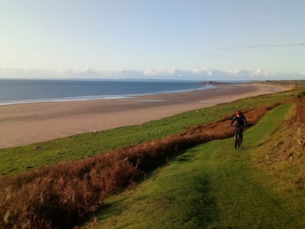 Cyclists get online help with ancient Gower bridleways