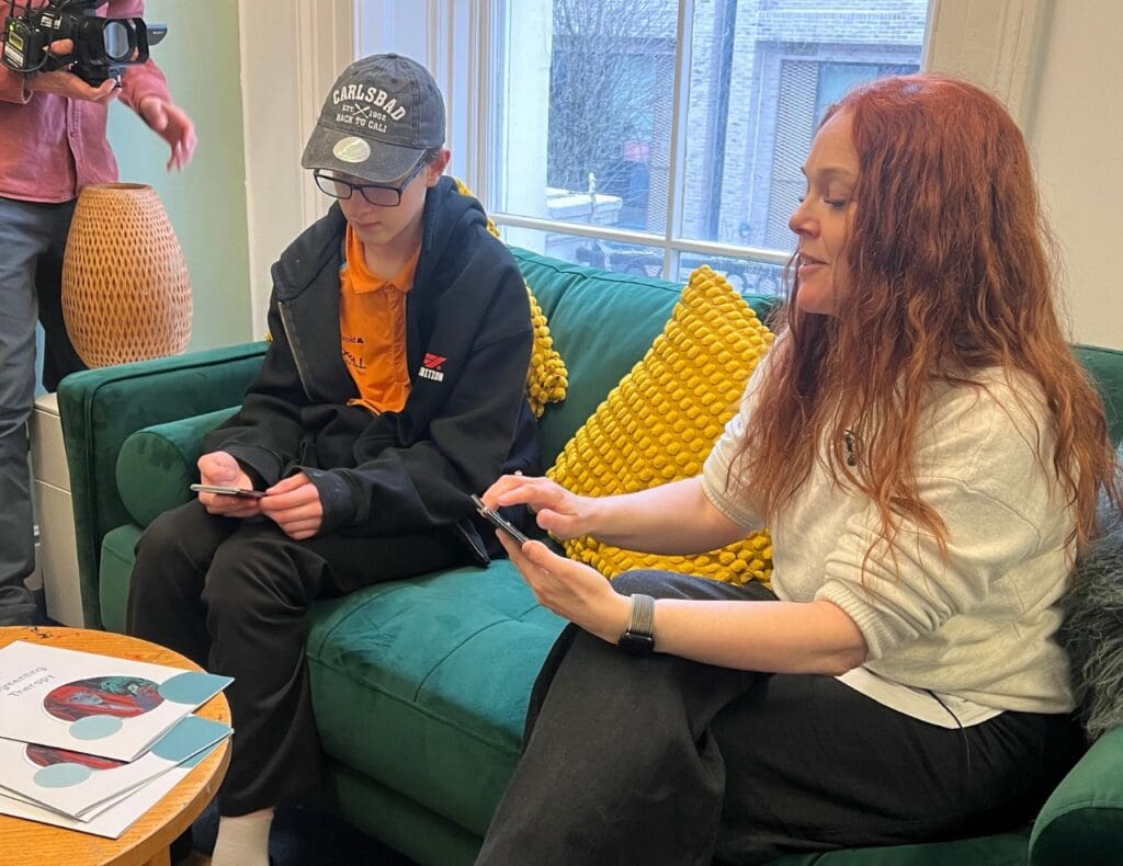 Immersive technology to support anxious teenagers in Cardiff