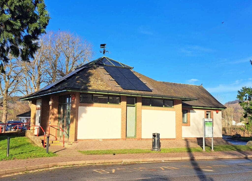 Unused centre for tourists turned into a venue for community support
