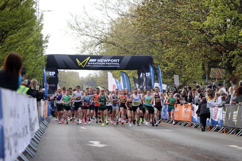 Thousands take part in biggest ever ABP Newport Marathon Festival