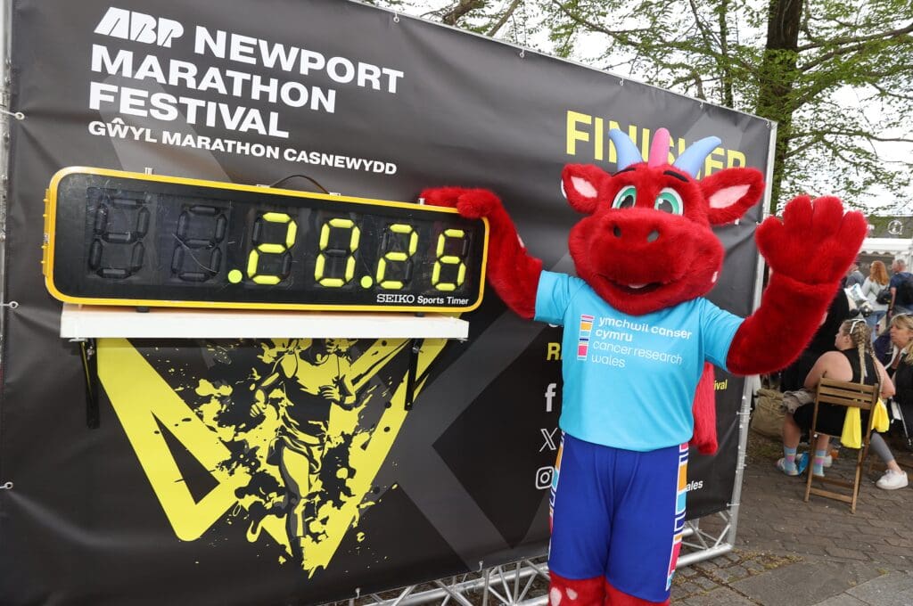 Cancer Research Wales teams up with ABP Newport Marathon Festival