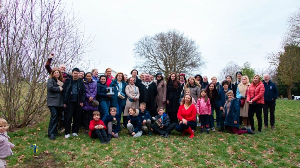 Ukrainian Gratitude Orchard Grows in Caerphilly as Living Tribute